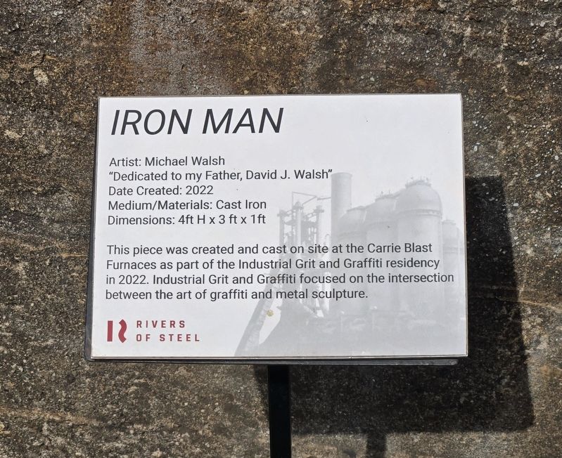 Iron Man Marker. Click for full size. Iron Man Marker image. Click for full size.