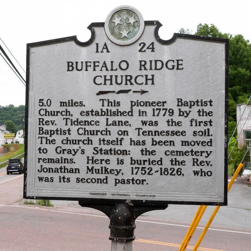 Buffalo Ridge Church Marker image. Click for full size.