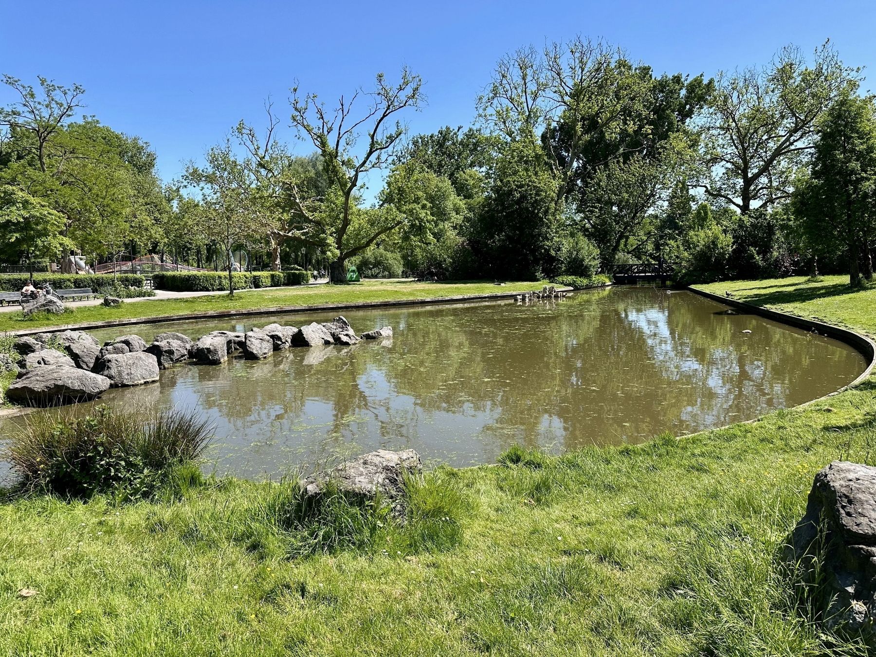 Oosterpark - pond image. Click for full size.