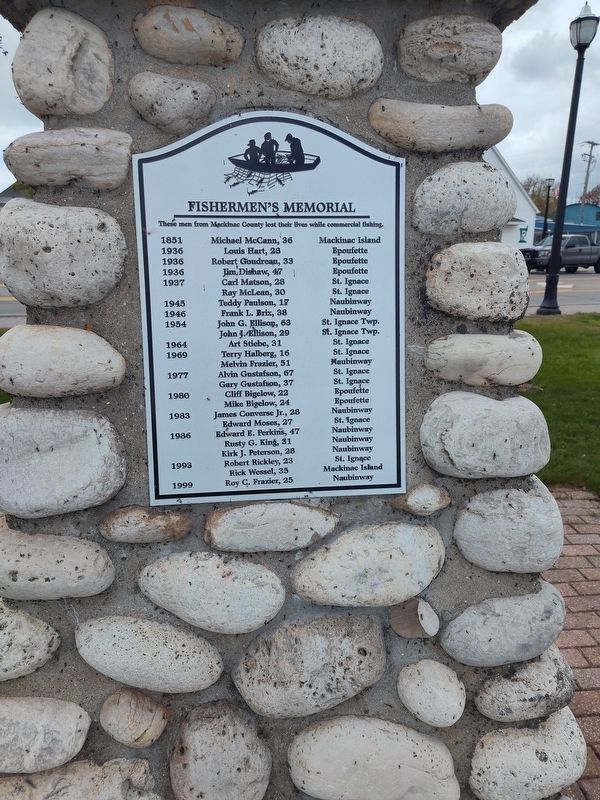 Heritage of Fishermen in this Area Marker image. Click for full size.