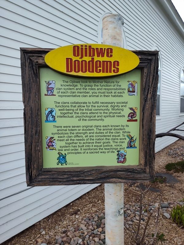 Ojibwe Doodems Marker image. Click for full size.