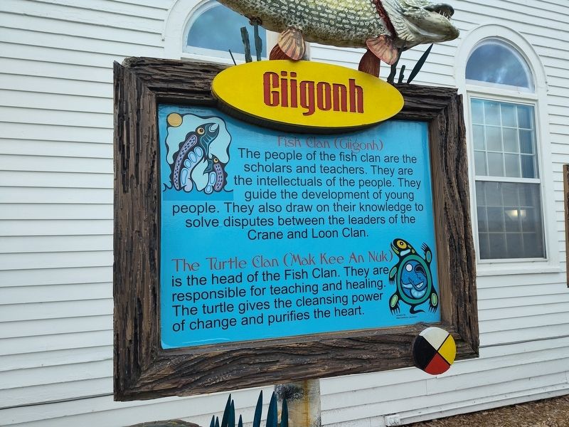 Ojibwe Doodems Marker image. Click for full size.