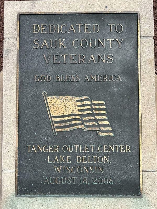 Tanger Outlet Center Memorial Flag Marker. Click for full size. Tanger Outlet Center Memorial Flag Marker image. Click for full size.
