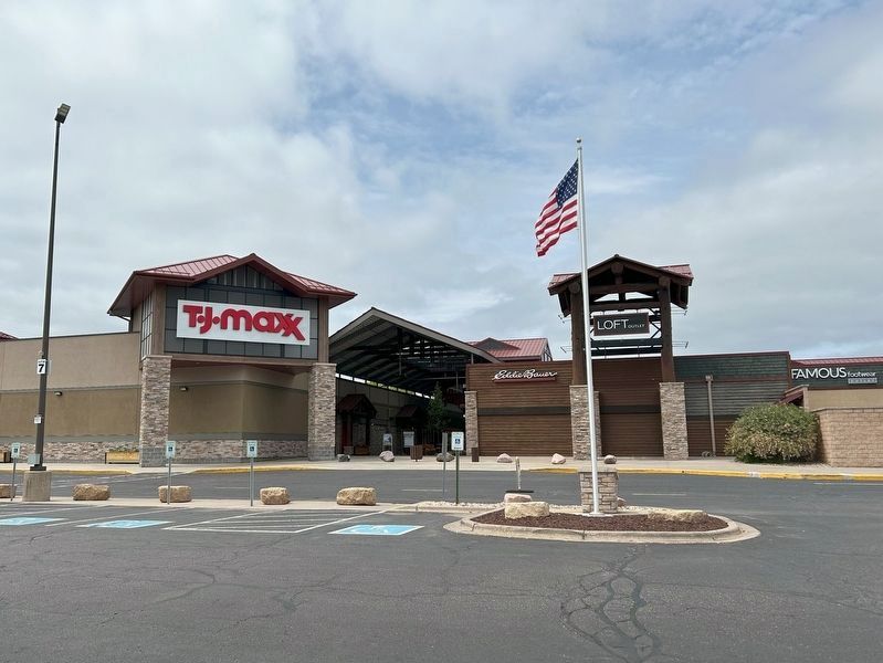 Tanger Outlet Center Memorial & Flag. Click for full size. Tanger Outlet Center Memorial & Flag image. Click for full size.