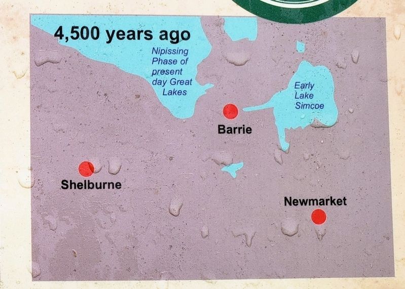 Marker detail: 4,500 Years Ago. Click for full size. Marker detail: 4,500 Years Ago image. Click for full size.