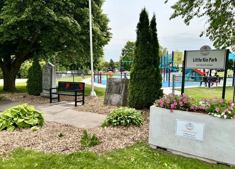 Little Kin Park Marker. Click for full size. Little Kin Park Marker image. Click for full size.