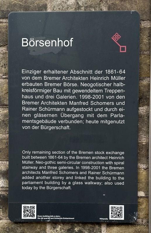 B�rsenhof / Stock Exchange Marker image. Click for full size.