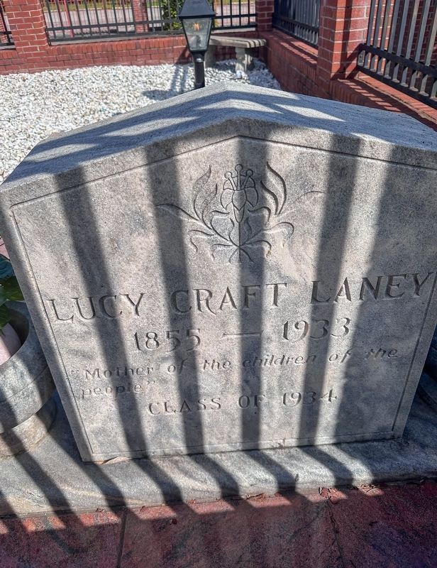 Miss Lucy Craft Laney Gravesite. Click for full size. Miss Lucy Craft Laney Gravesite image. Click for full size.