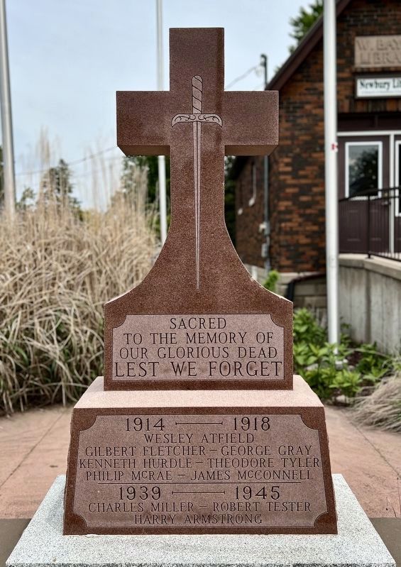 Newbury Cenotaph image. Click for full size.