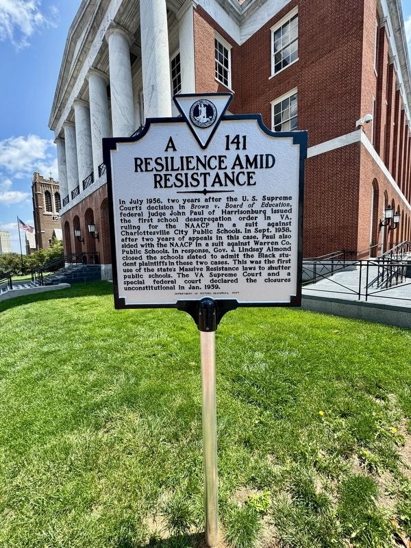 Resilience Amid Resistance Marker image. Click for full size.