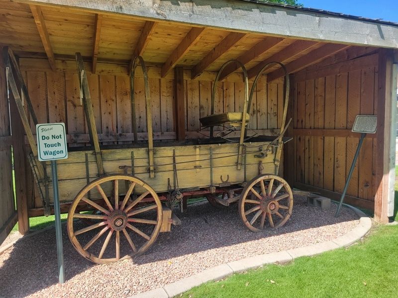Wagon Reproduction Marker image. Click for full size.
