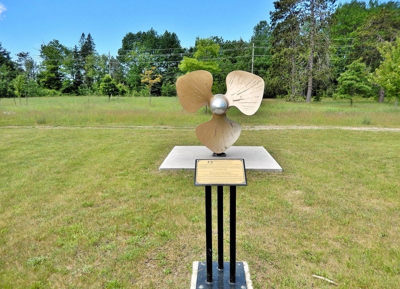 Submarine Propeller / Hélice de sous-marin Marker. Click for full size. Submarine Propeller / Hélice de sous-marin Marker image. Click for full size.