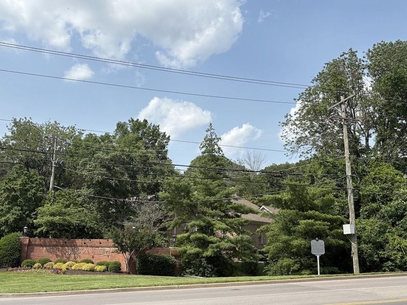 Battle of Nashville Marker image. Click for full size.
