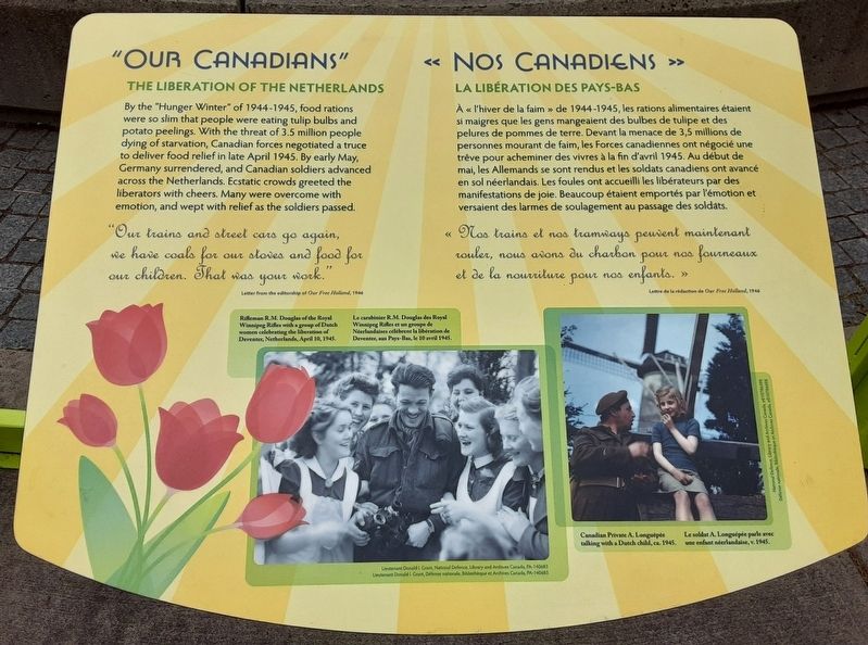 "Our Canadians"/<lang=fr>« Nos canadiens »</lang=fr> Marker. Click for full size. "Our Canadians"/<lang=fr>« Nos canadiens »</lang=fr> Marker image. Click for full size.