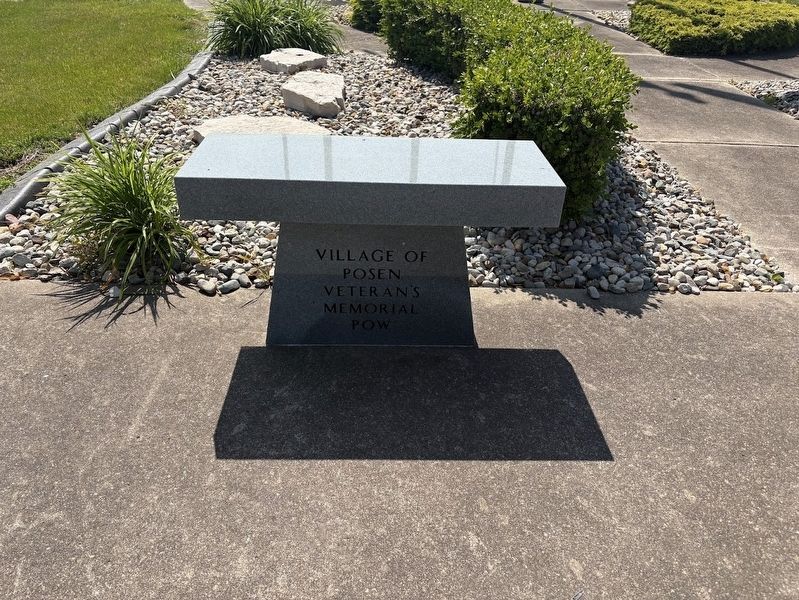 Village of Posen Veterans Memorial image. Click for full size.