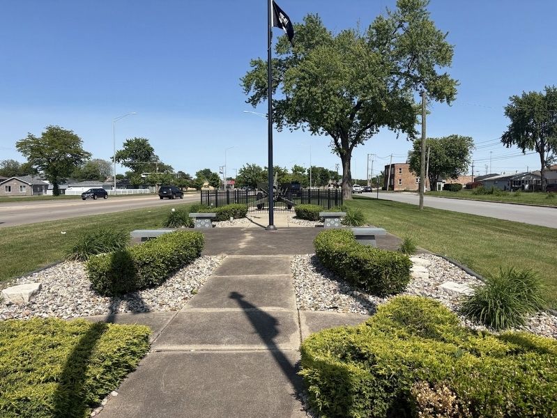 Village of Posen Veterans Memorial image. Click for full size.