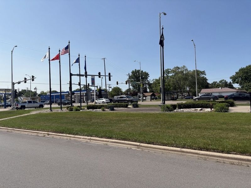 Village of Posen Veterans Memorial image. Click for full size.