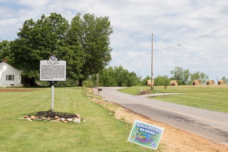 Plum Grove Marker image. Click for full size.