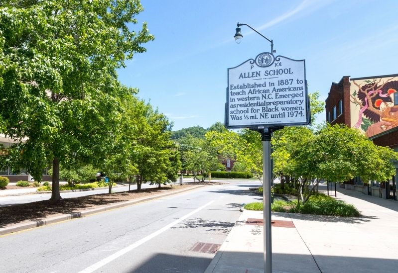 Allen School Marker image. Click for full size.