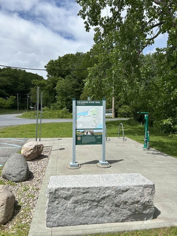 The Empire State Trail Marker. Click for full size. The Empire State Trail Marker image. Click for full size.