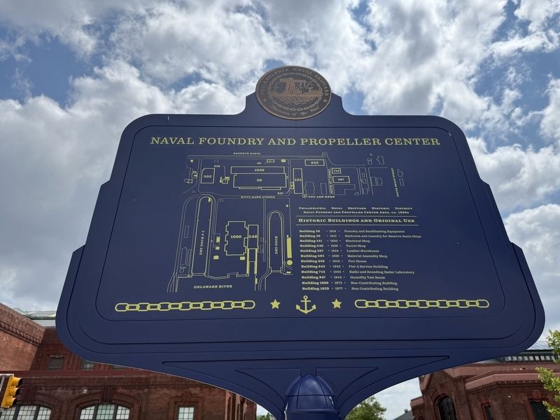 Naval Foundry and Propeller Center Historical Marker