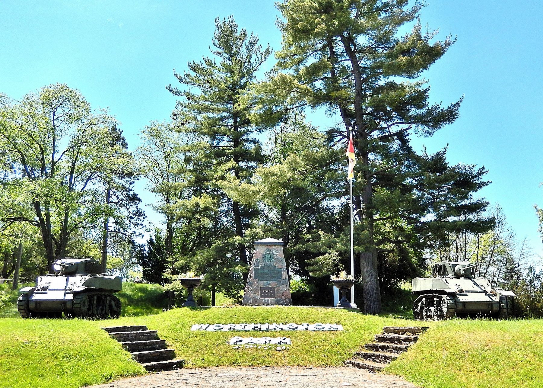Worthington Park Memorial image. Click for full size.