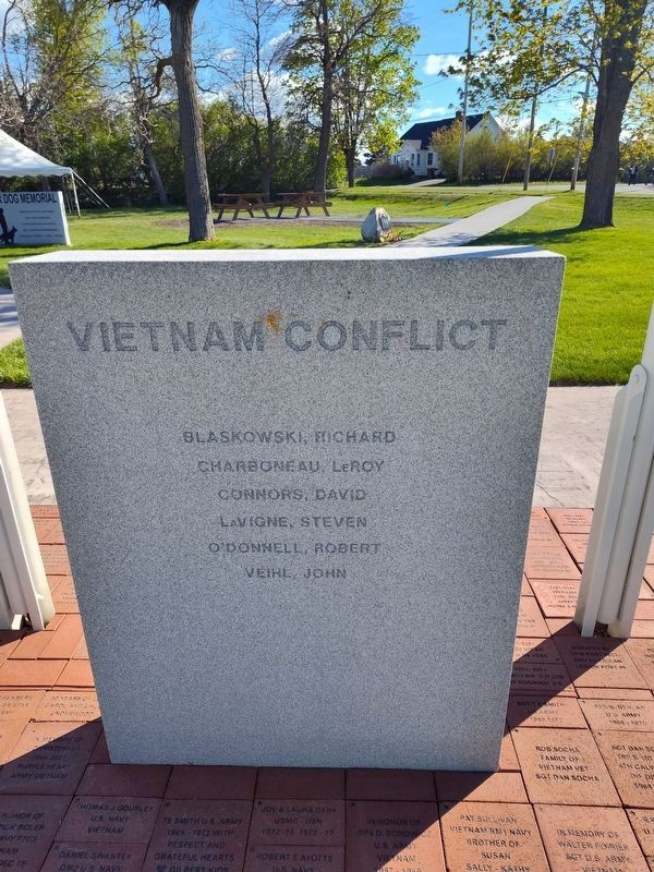Veterans Memorial Park Marker. Click for full size. Veterans Memorial Park Marker image. Click for full size.