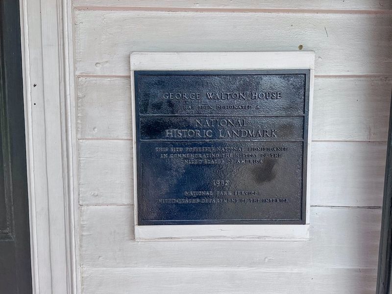 National Historic Landmark. Click for full size. National Historic Landmark image. Click for full size.