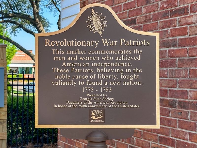Revolutionary War Patriots Marker image. Click for full size.