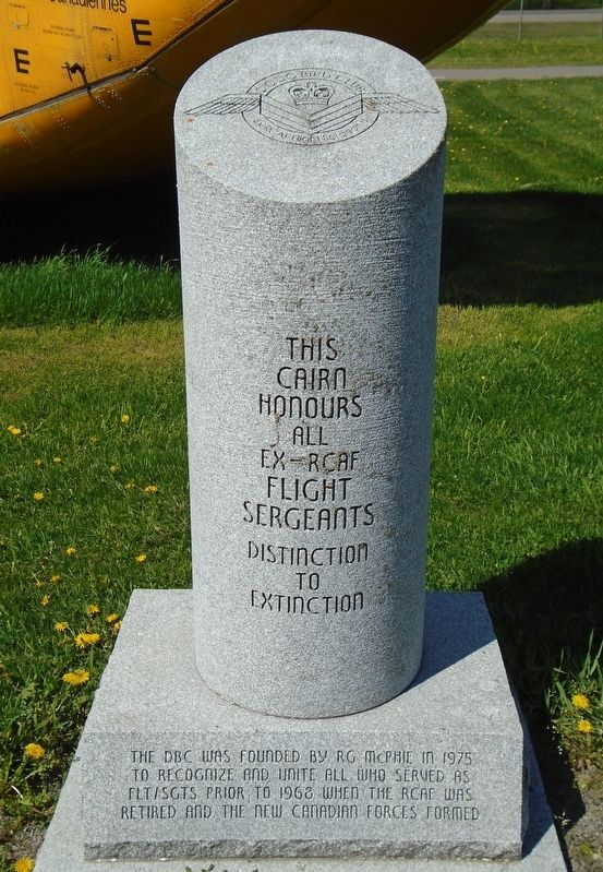 Ex-RCAF Flight Sergeants Memorial. Click for full size. Ex-RCAF Flight Sergeants Memorial image. Click for full size.