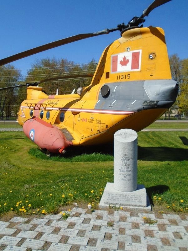 Ex-RCAF Flight Sergeants Memorial. Click for full size. Ex-RCAF Flight Sergeants Memorial image. Click for full size.