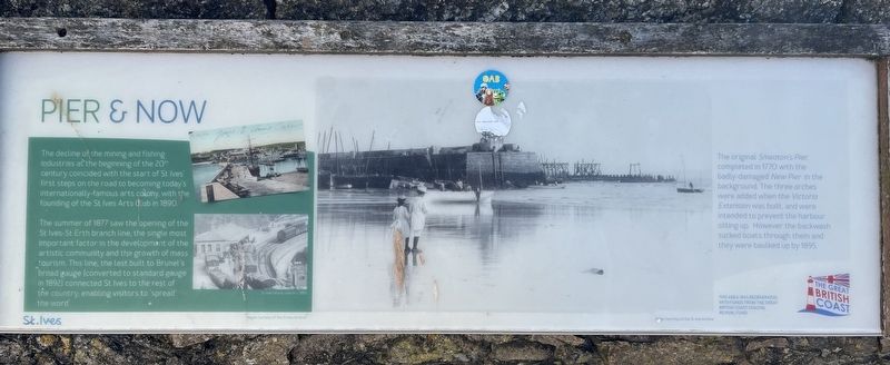 Pier & Now Marker image. Click for full size.