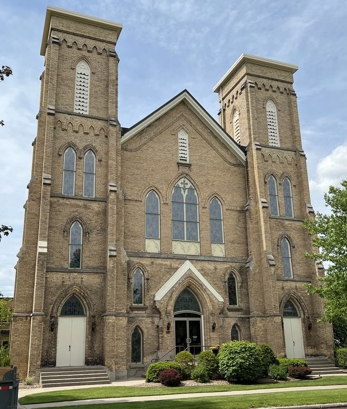 Strathroy United Church in 2025. Click for full size. Strathroy United Church in 2025 image. Click for full size.