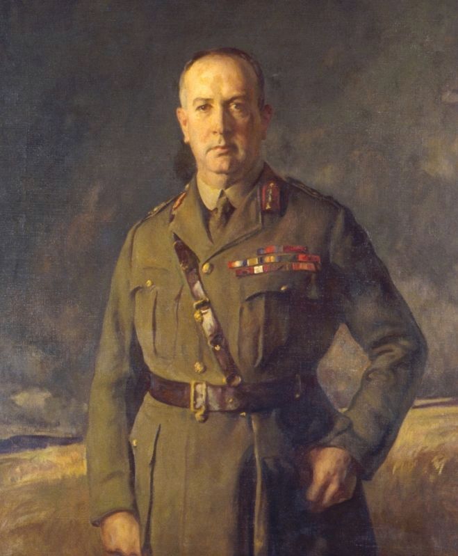 General Sir Arthur Currie, 1920 image. Click for full size.
