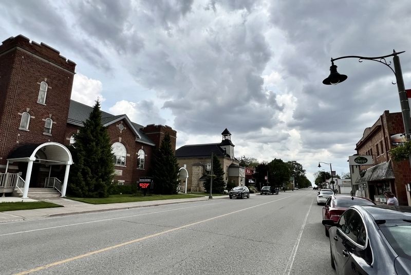 Ailsa Craig Main Street in 2025. Click for full size. Ailsa Craig Main Street in 2025 image. Click for full size.