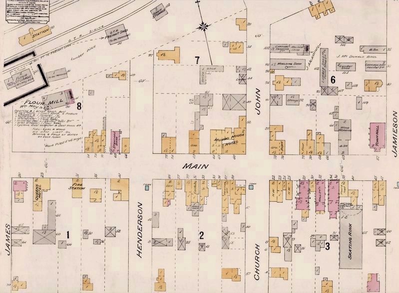 Ailsa Craig fire insurance map of 1906. Click for full size. Ailsa Craig fire insurance map of 1906 image. Click for full size.