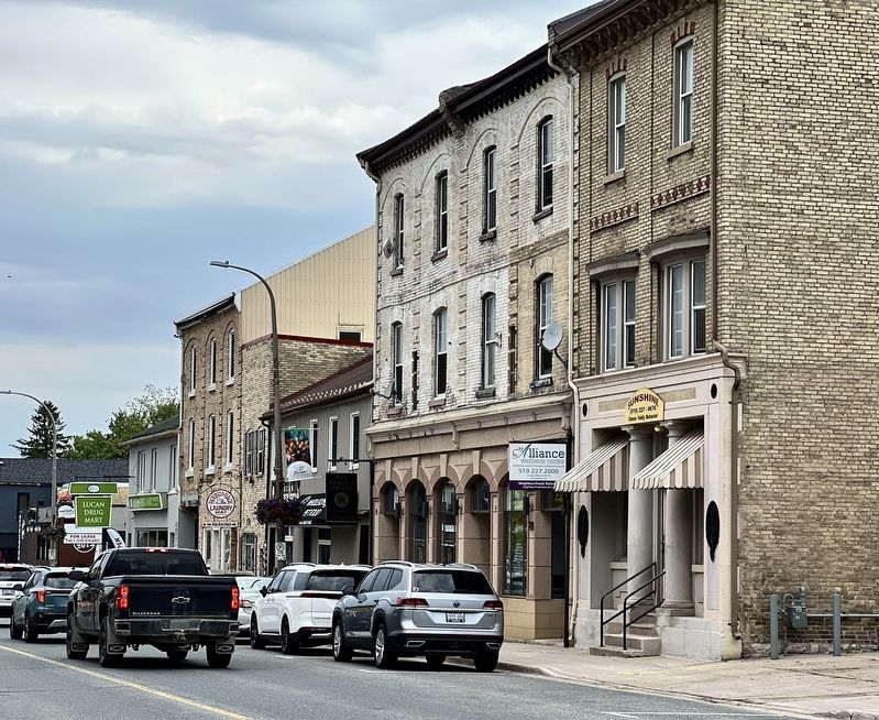 Main Street, Lucan in 2025 image. Click for full size.