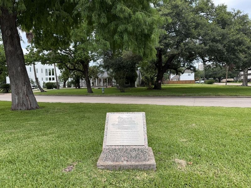 Alfred J. Condit House, Damaged in 1915 Hurricane Marker image. Click for full size.