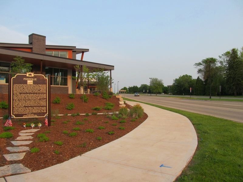 Fussville Marker. Click for full size. Fussville Marker image. Click for full size.