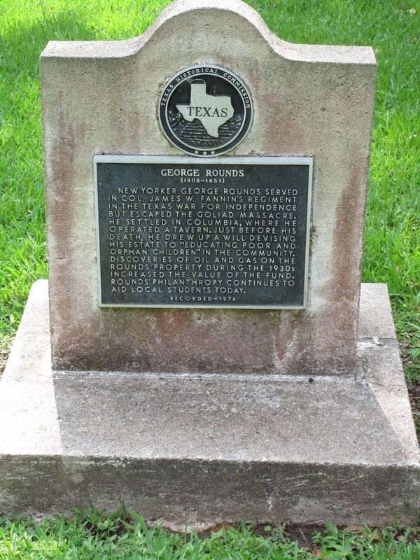 George Rounds Marker image. Click for full size.