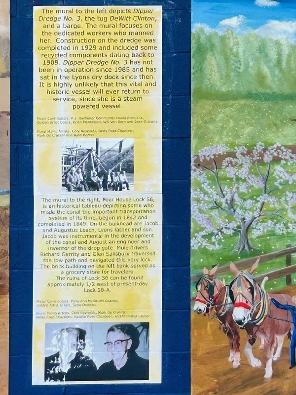 Honoring Those Who Worked on the Erie Canal Marker. Click for full size. Honoring Those Who Worked on the Erie Canal Marker image. Click for full size.