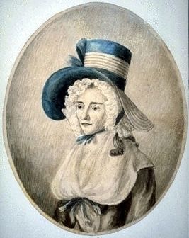 Elizabeth Posthuma Simcoe, 1799 image. Click for full size.