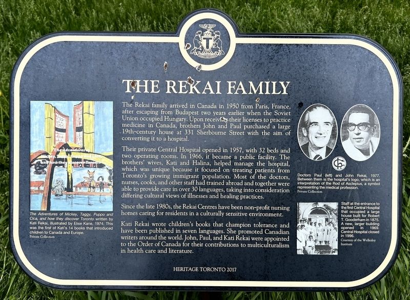 The Rekai Family Marker image. Click for full size.