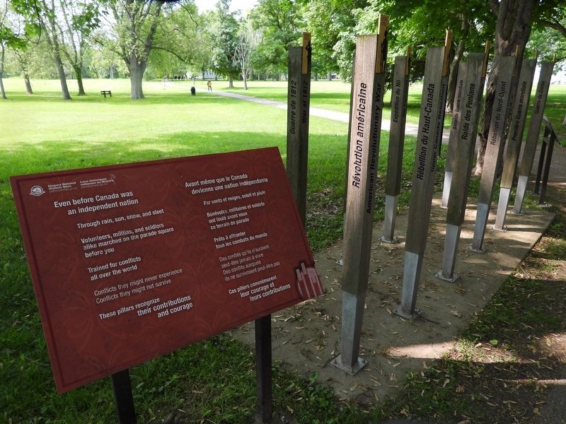 Even before Canada was an independent nation Marker. Click for full size. Even before Canada was an independent nation Marker image. Click for full size.