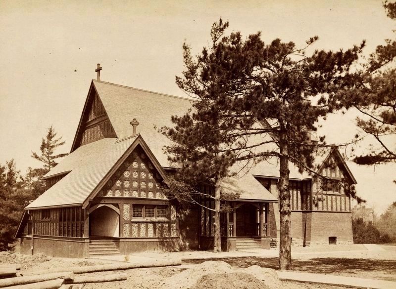 Church of St. Simon, as originally built in the 1880s image. Click for full size.