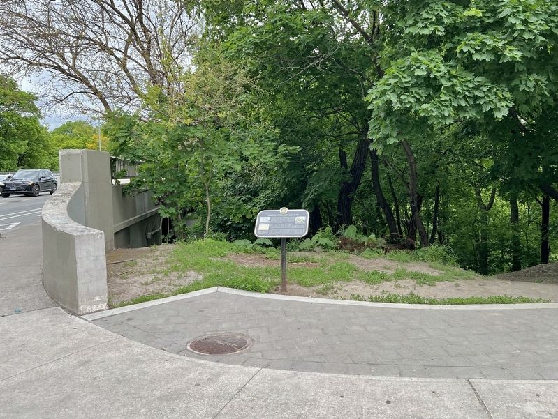 Sherbourne Blockhouse Marker image. Click for full size.