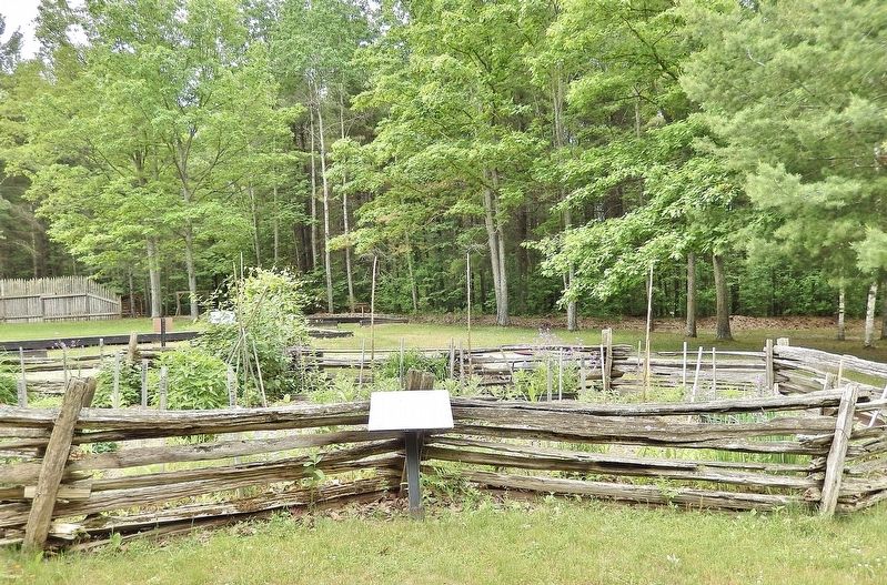 Indigenous & Settlers' Gardens Marker image. Click for full size.
