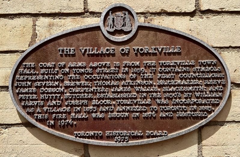 The Village of Yorkville Marker image. Click for full size.