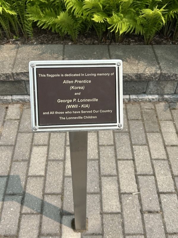 Veterans Flag Pole Memorial image. Click for full size.
