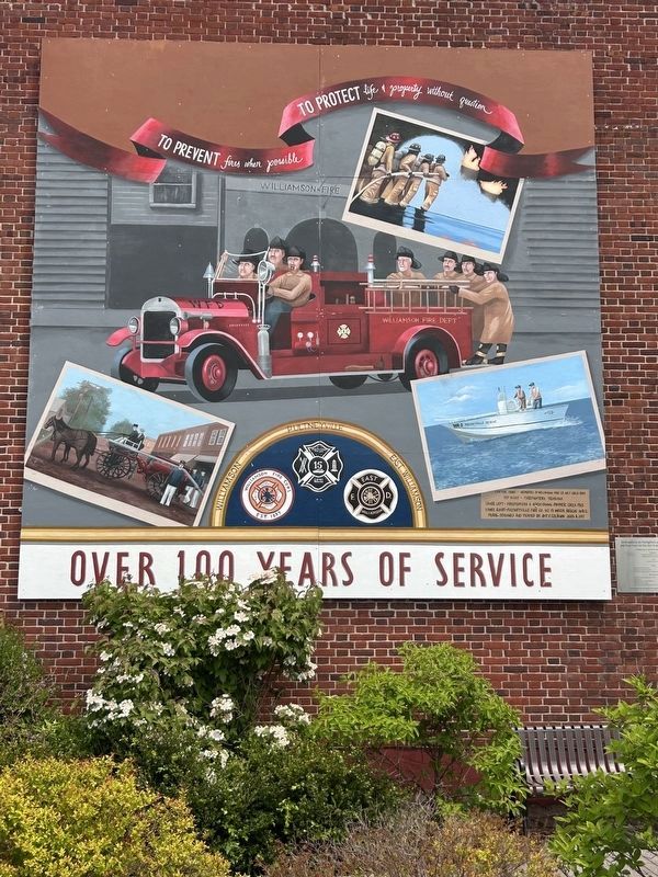 Over 100 Years of Service Marker. Click for full size. Over 100 Years of Service Marker image. Click for full size.